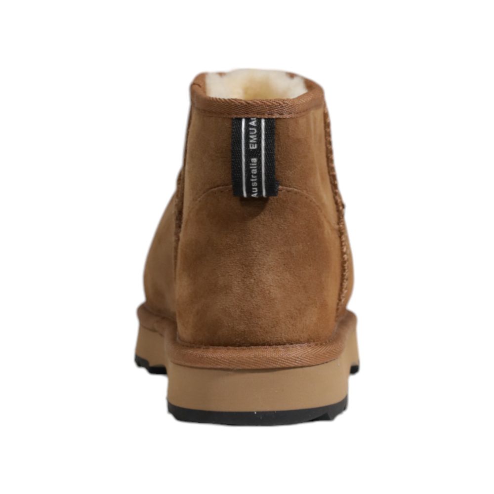 EMU Australia Brauner Lederstiefel