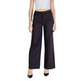 Load image into Gallery viewer, ICHI Schwarze Polyester Jeans & Hose
