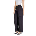 Load image into Gallery viewer, ICHI Schwarze Polyester Jeans & Hose
