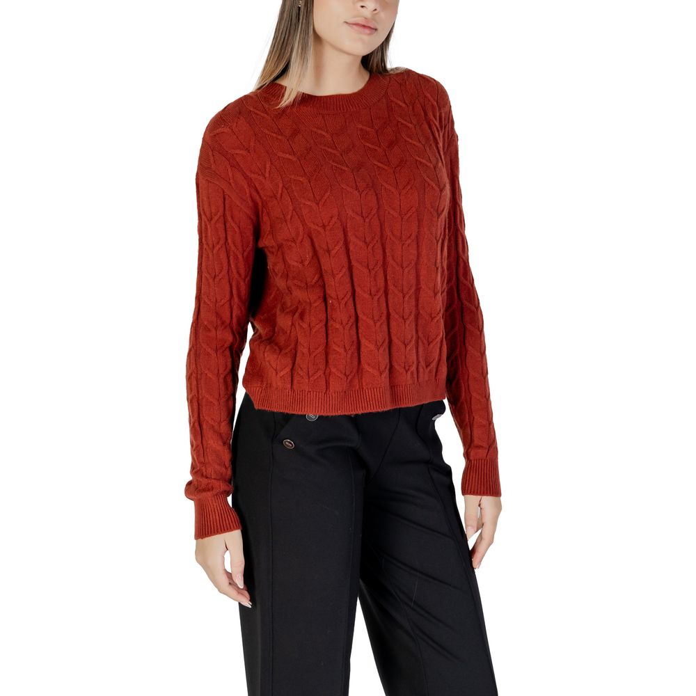 Vero Moda Roter Viskose-Pullover