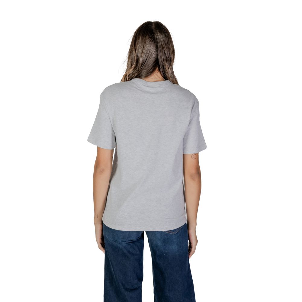 Tommy Hilfiger Jeans Graue Baumwolle Tops & T-Shirt