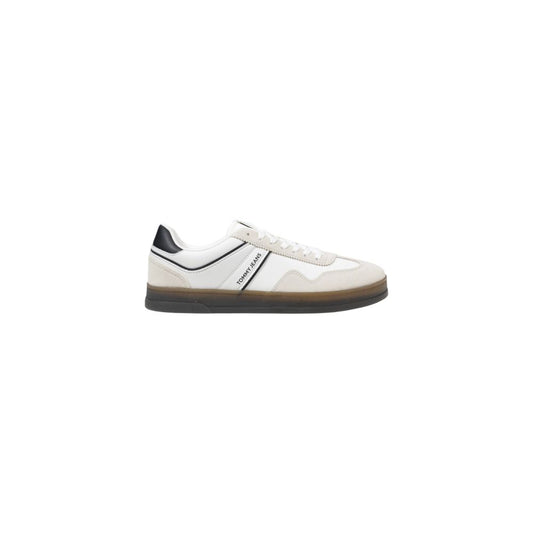 Tommy Hilfiger Jeans Schwarzer Leder-Sneaker