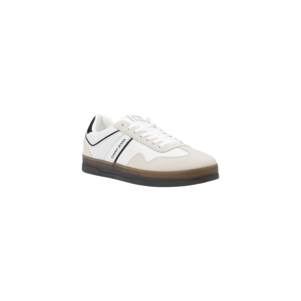 Tommy Hilfiger Jeans Schwarzer Leder-Sneaker