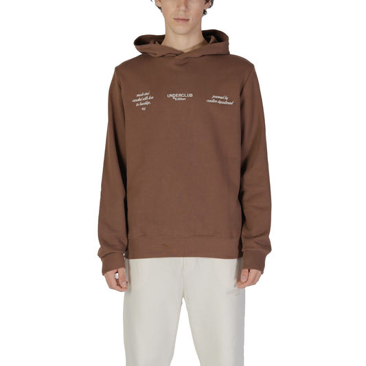 Underclub Brauner Baumwollpullover