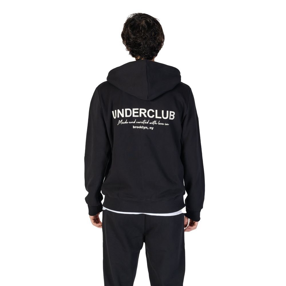 Underclub Schwarzer Baumwollpullover