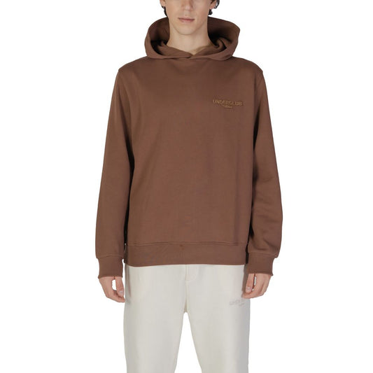 Underclub Brauner Baumwollpullover