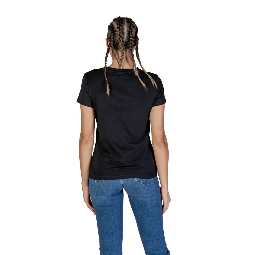 Guess Active Schwarze Baumwolle Tops & T-Shirt