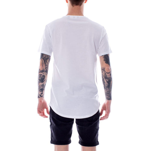 Only & Sons T-Shirt aus weißer Baumwolle