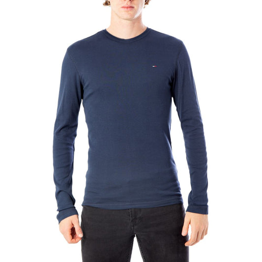 Tommy Hilfiger Jeans Blaues Baumwollhemd