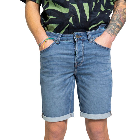 Only & Sons Blaue Baumwollshorts