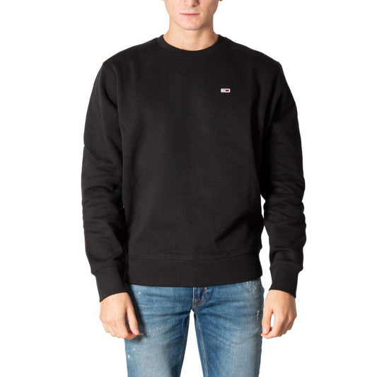 Tommy Hilfiger Jeans Schwarzer Baumwollpullover