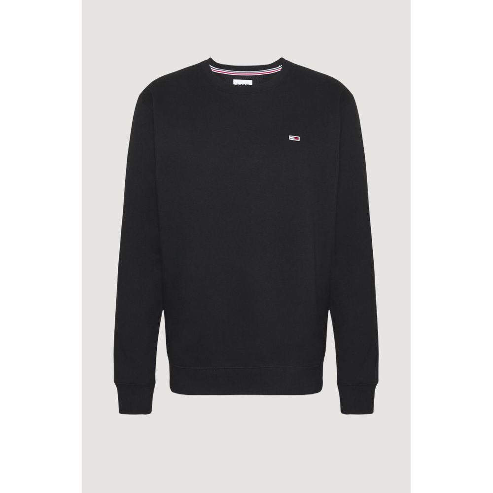 Tommy Hilfiger Jeans Schwarzer Baumwollpullover