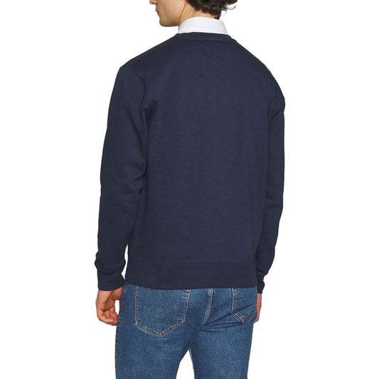 Tommy Hilfiger Jeans Blauer Baumwollpullover