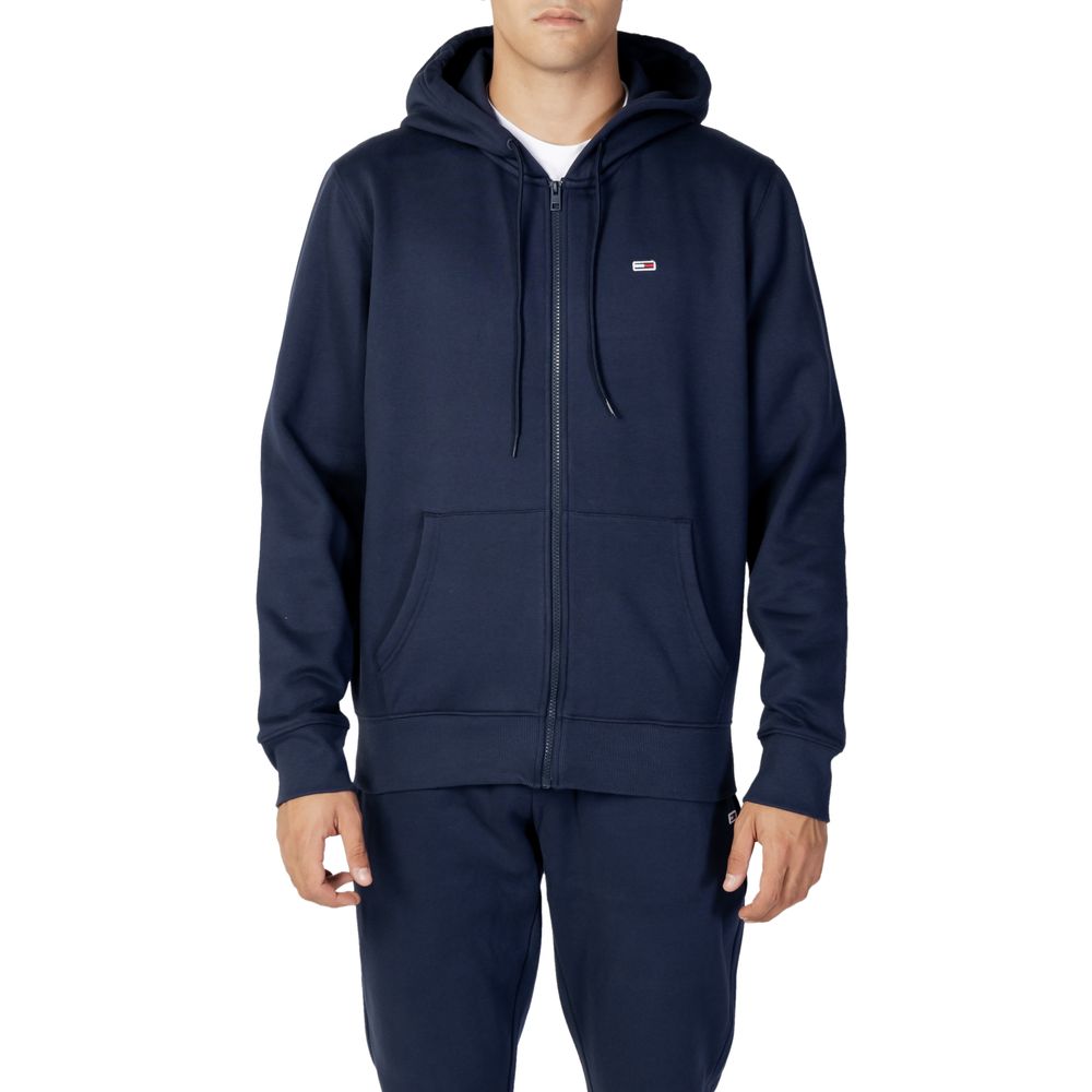 Tommy Hilfiger Jeans Blauer Baumwollpullover