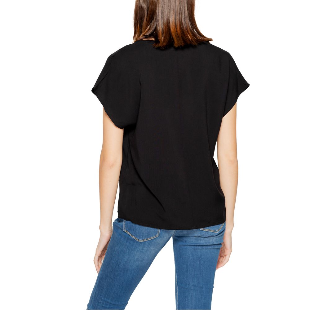 Jacqueline De Yong Schwarze Viskose Tops & T-Shirt