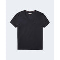 Resmi galeri görüntüleyiciye yükleyin, Tommy Hilfiger Jeans Schwarzes T-Shirt aus Baumwolle
