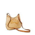 Load image into Gallery viewer, Alviero Martini Prima Classe Beigefarbene Baumwollhandtasche
