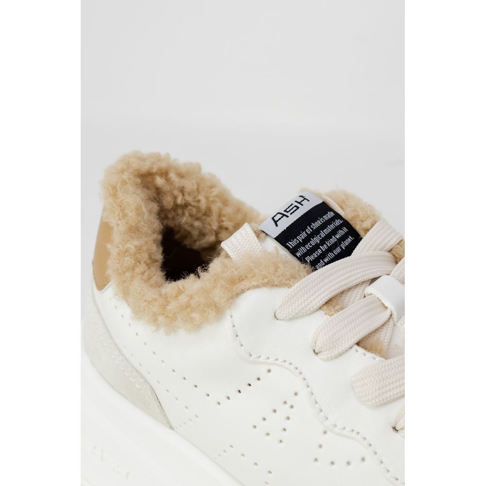 ASH Beige Leder Sneaker