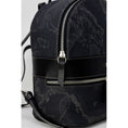 Load image into Gallery viewer, Alviero Martini Prima Classe Schwarzer Lederrucksack
