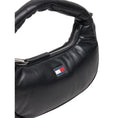 Load image into Gallery viewer, Tommy Hilfiger Jeans Schwarze Polyethylen-Handtasche
