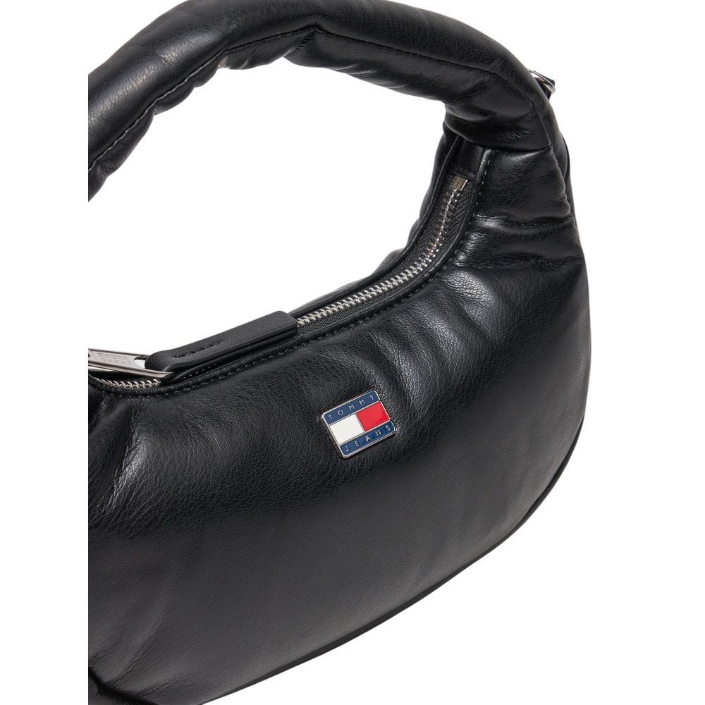 Tommy Hilfiger Jeans Schwarze Polyethylen-Handtasche