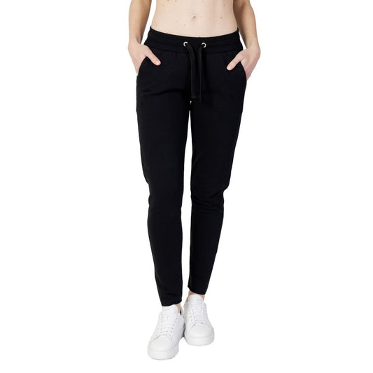 Blauer Schwarze Baumwolljeans & Hose