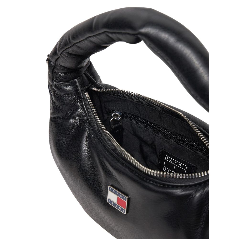 Tommy Hilfiger Jeans Schwarze Polyethylen-Handtasche