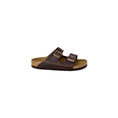 Resmi galeri görüntüleyiciye yükleyin, Birkenstock Braune Leder-Sandale
