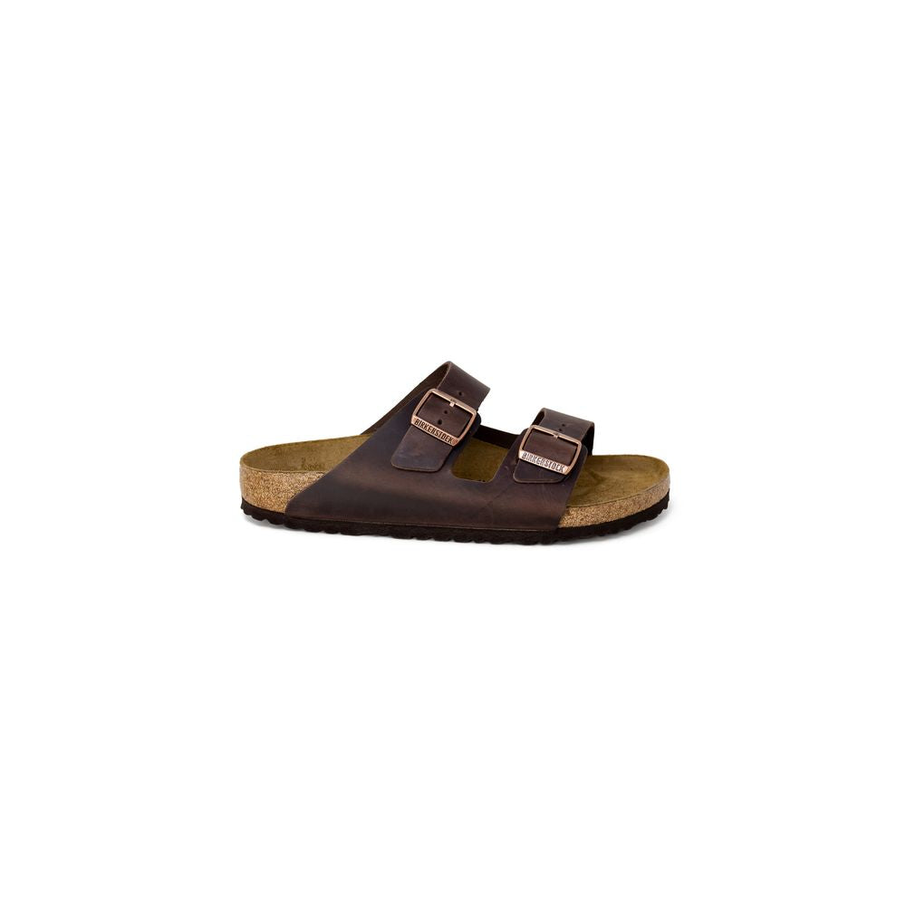 Birkenstock Braune Leder-Sandale