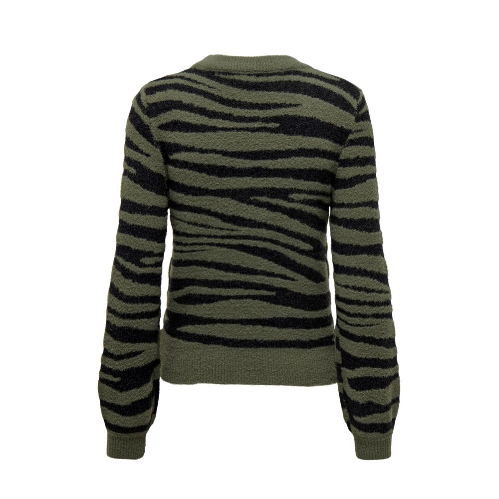 Jacqueline De Yong Grüner Nylon-Pullover