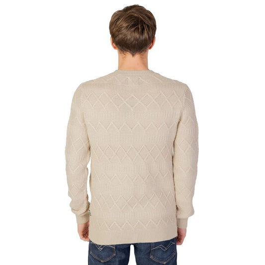 Only & Sons Beigefarbener Pullover aus Acryl