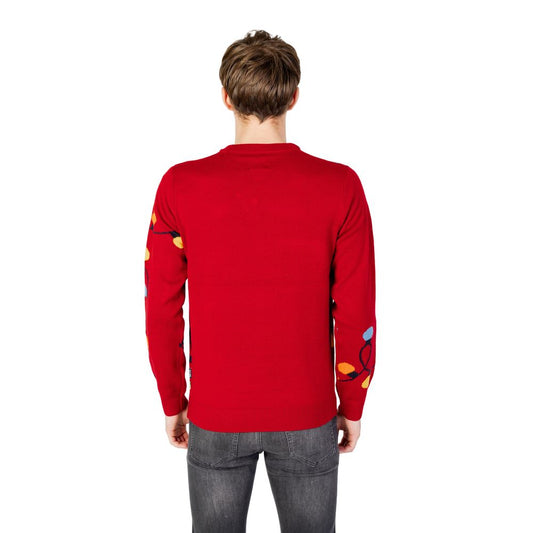 Only & Sons Roter Pullover aus Acryl