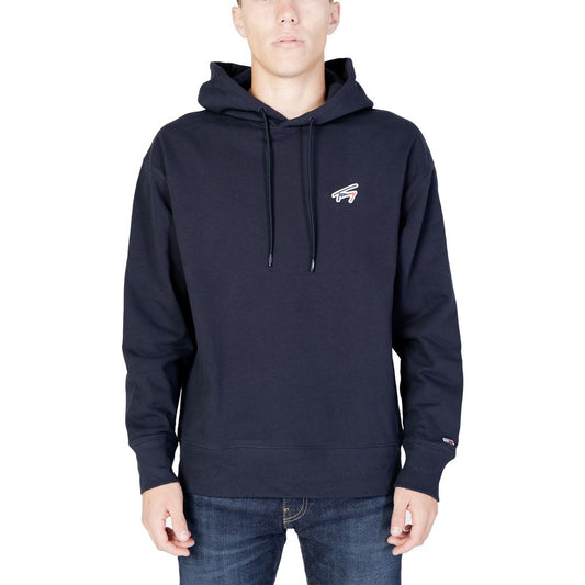 Tommy Hilfiger Jeans Blauer Baumwollpullover