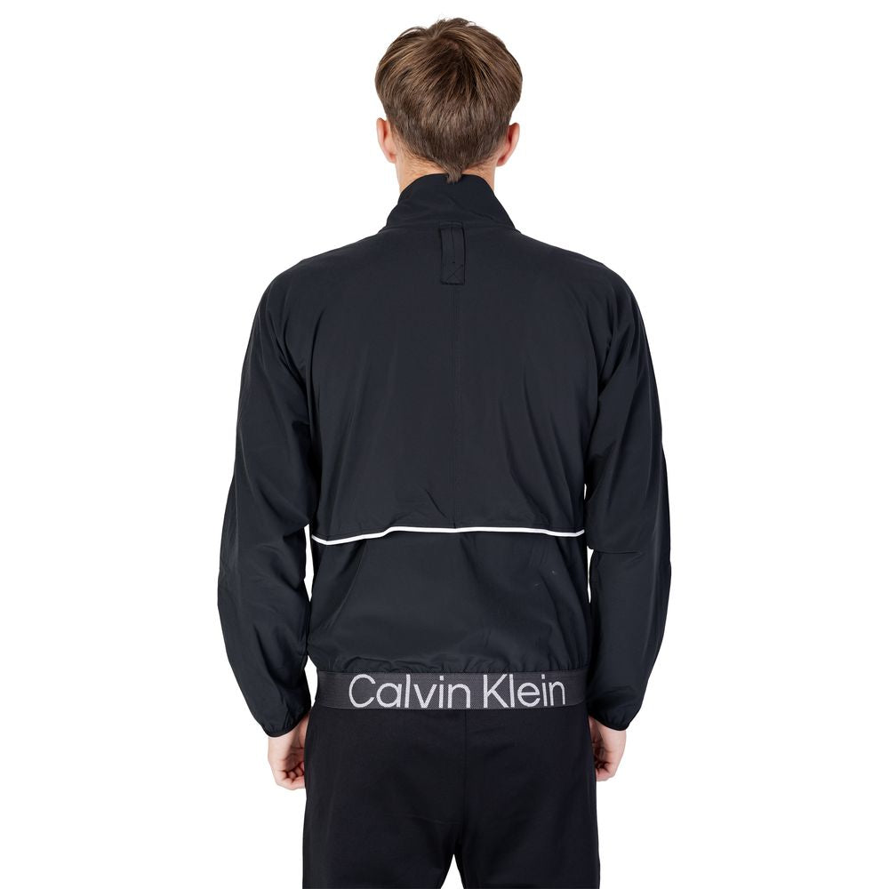 Calvin Klein Sport Schwarzer Polyester-Pullover