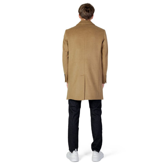 Antony Morato Beigefarbene Polyesterjacke