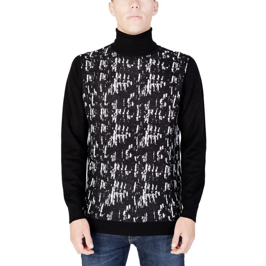 Antony Morato Schwarzer Wollpullover