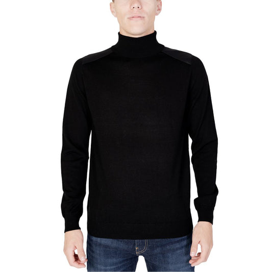 Antony Morato Schwarzer Wollpullover