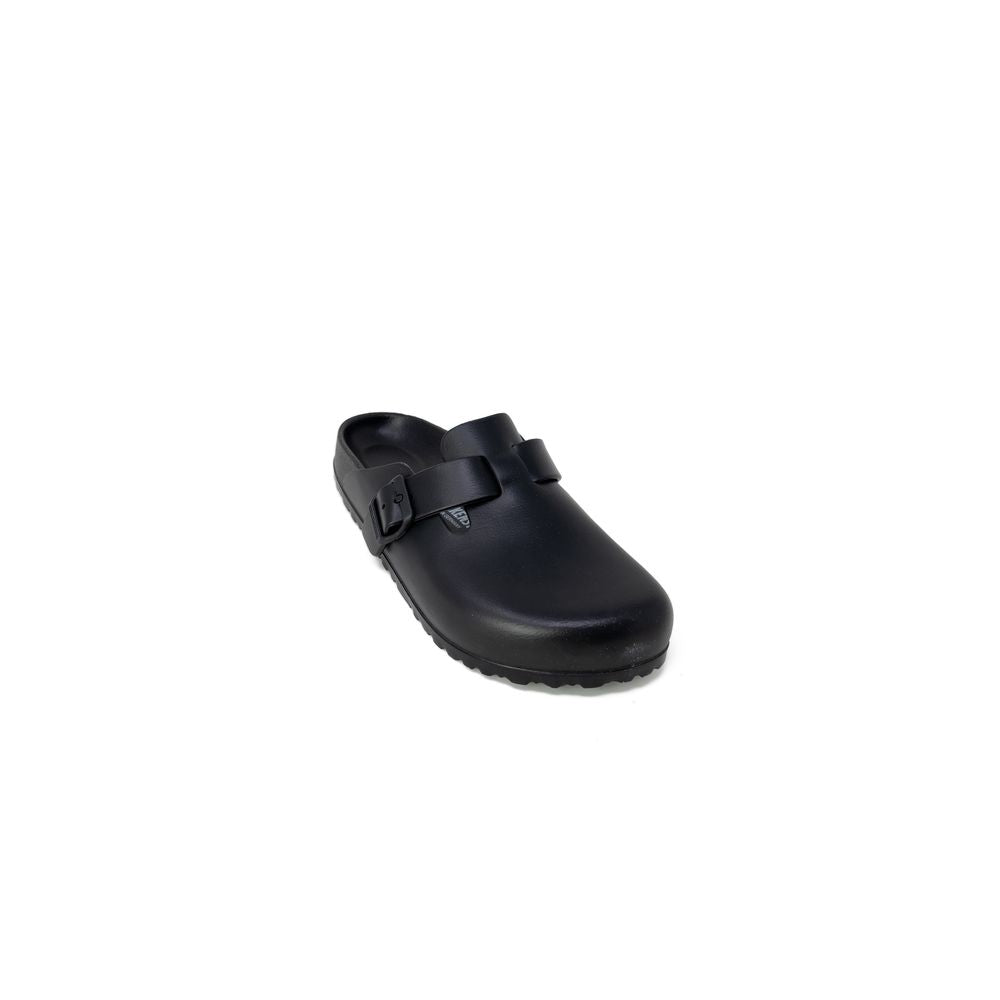 Birkenstock Schwarze Plastik-Sandale