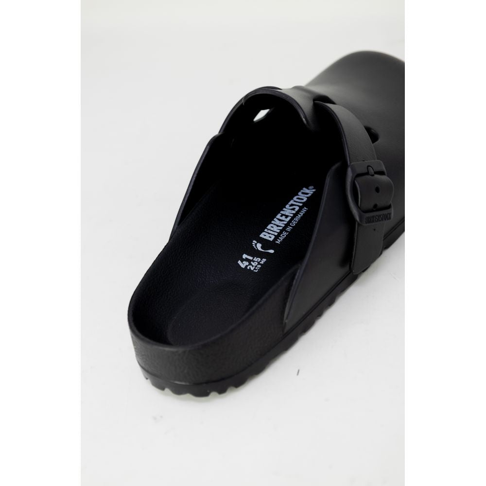 Birkenstock Schwarze Plastik-Sandale