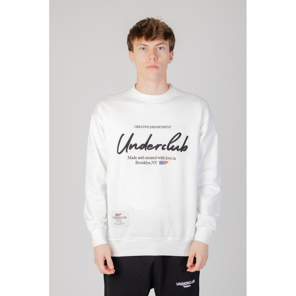 Underclub Weißer Baumwollpullover