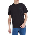 Load image into Gallery viewer, Tommy Hilfiger Jeans Schwarzes T-Shirt aus Bio-Baumwolle
