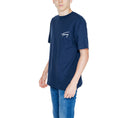 Load image into Gallery viewer, Tommy Hilfiger Jeans T-Shirt aus blauer Baumwolle
