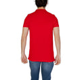 Load image into Gallery viewer, Tommy Hilfiger Jeans Rotes Baumwoll-Poloshirt
