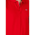 Load image into Gallery viewer, Tommy Hilfiger Jeans Rotes Baumwoll-Poloshirt
