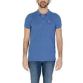 Load image into Gallery viewer, Tommy Hilfiger Jeans Blaues Baumwoll-Poloshirt
