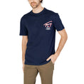 Load image into Gallery viewer, Tommy Hilfiger Jeans T-Shirt aus blauer Baumwolle
