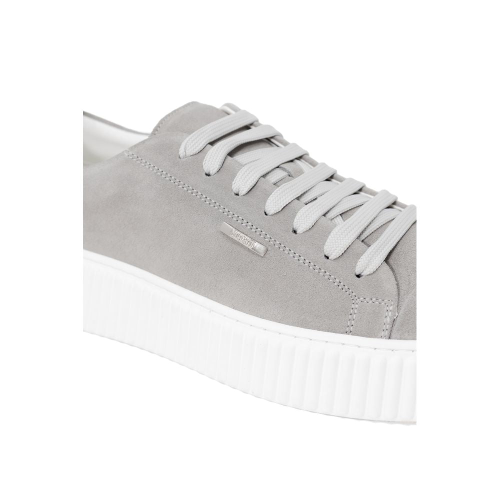 Antony Morato Graue Wildleder Sneaker