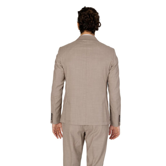 Antony Morato Beige Polyester Anzug