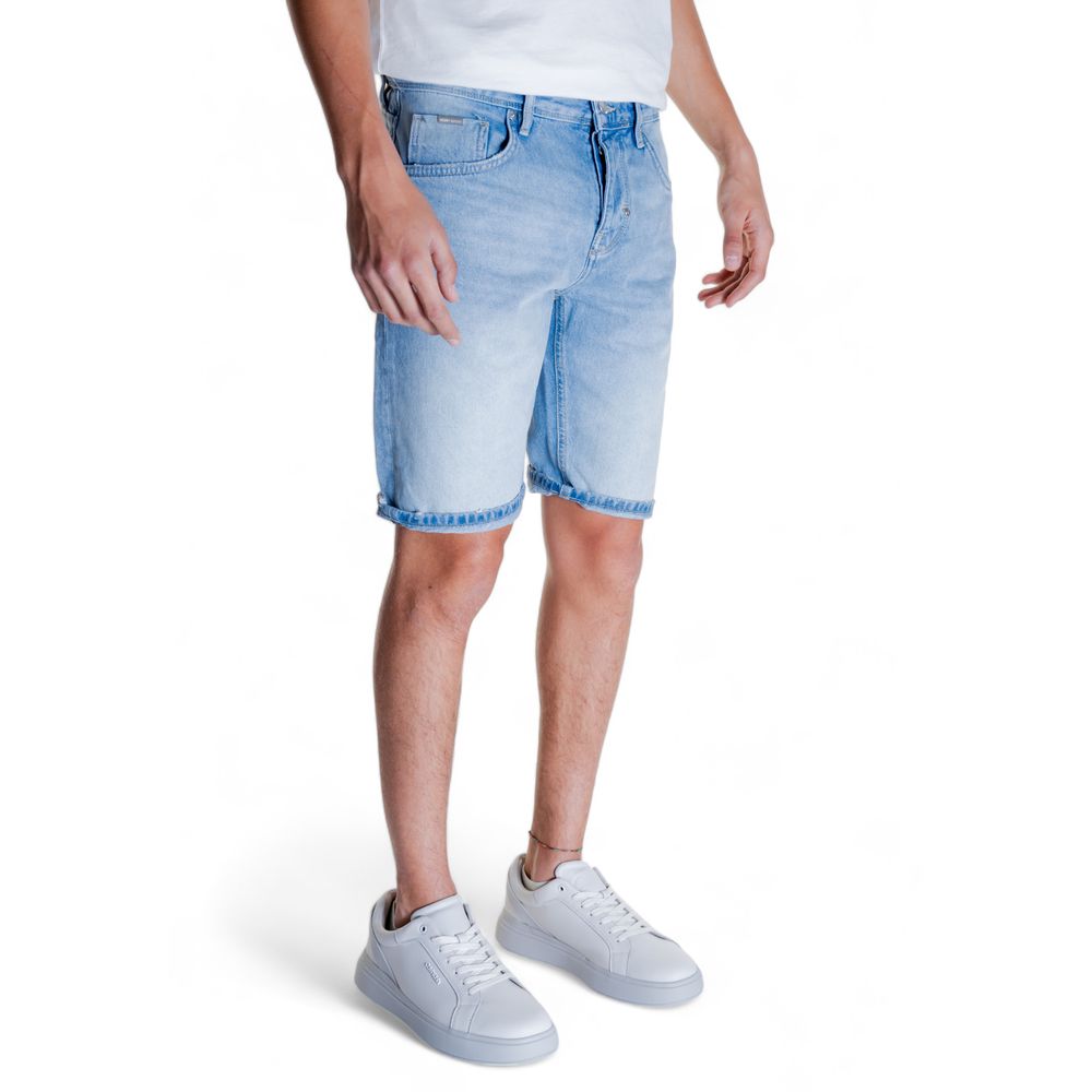 Antony Morato Hellblaue Baumwollshorts