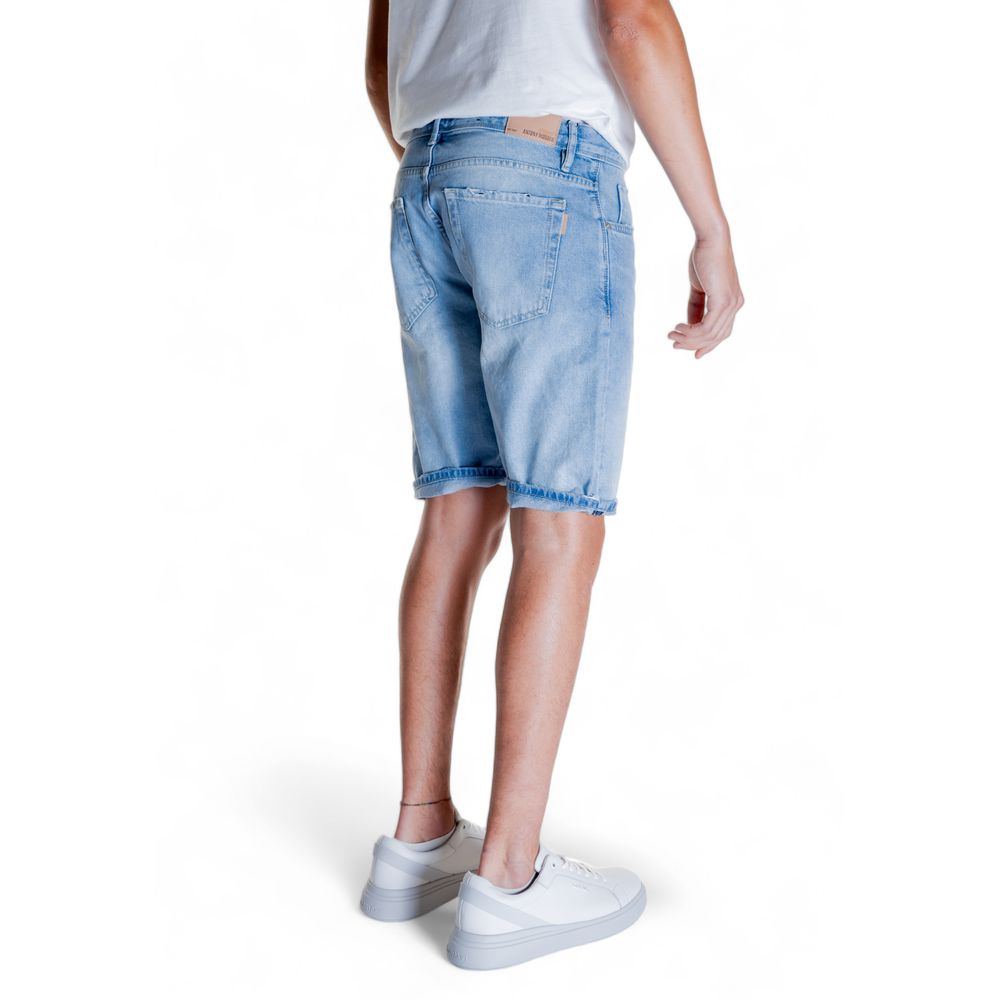 Antony Morato Hellblaue Baumwollshorts